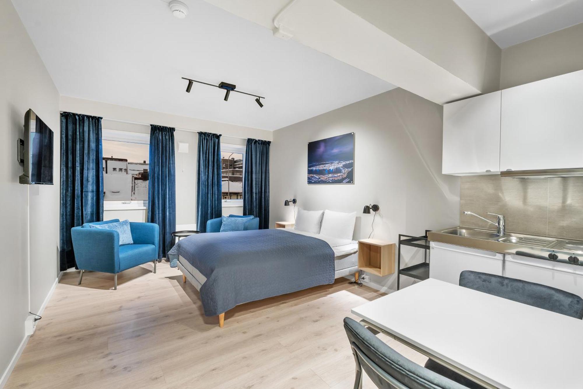 Bispegata 5 - Studio Apartment Hotel Tromsø Dış mekan fotoğraf